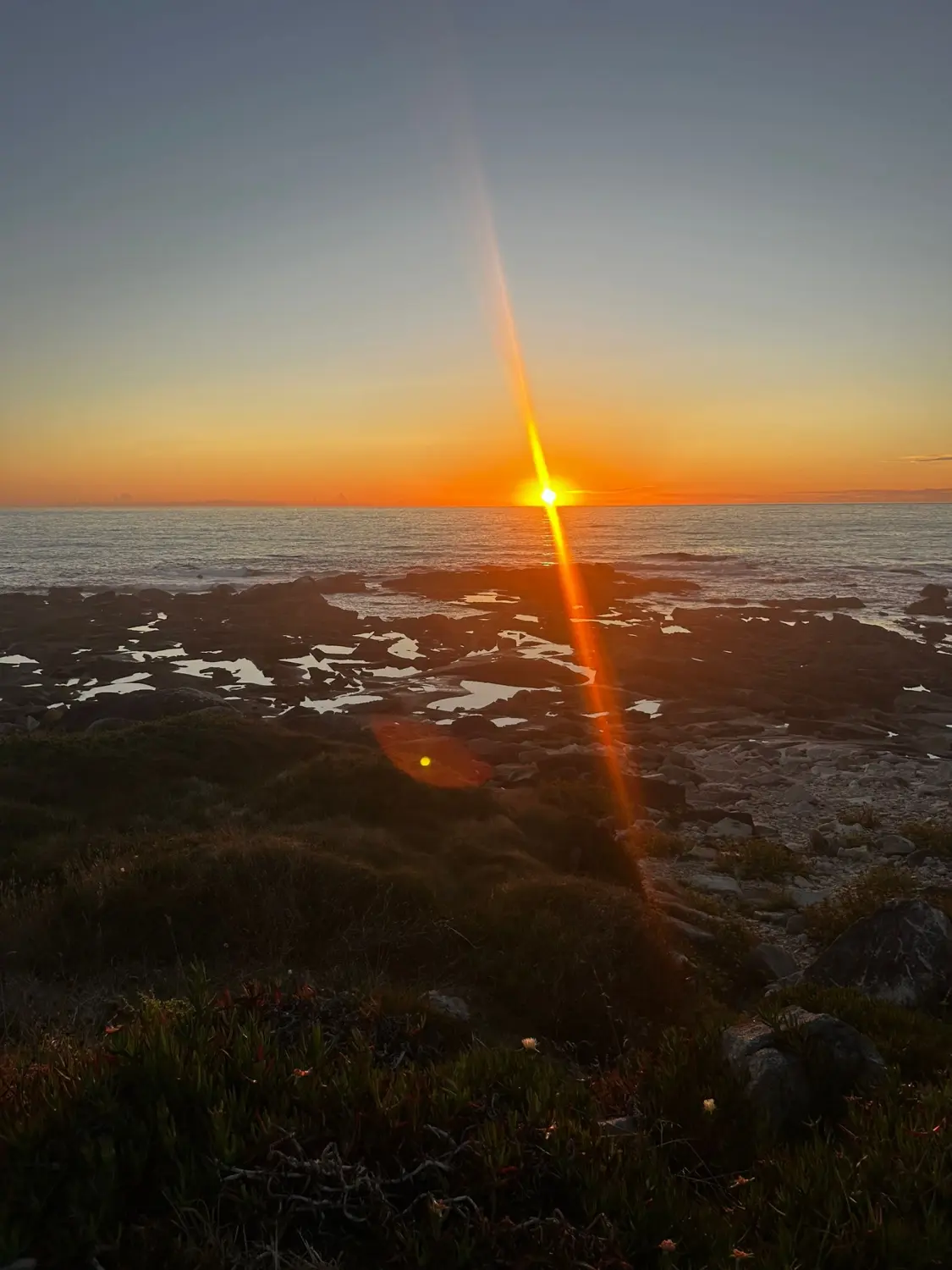 Sonnenaufgänge am Strand von Casas do Minho