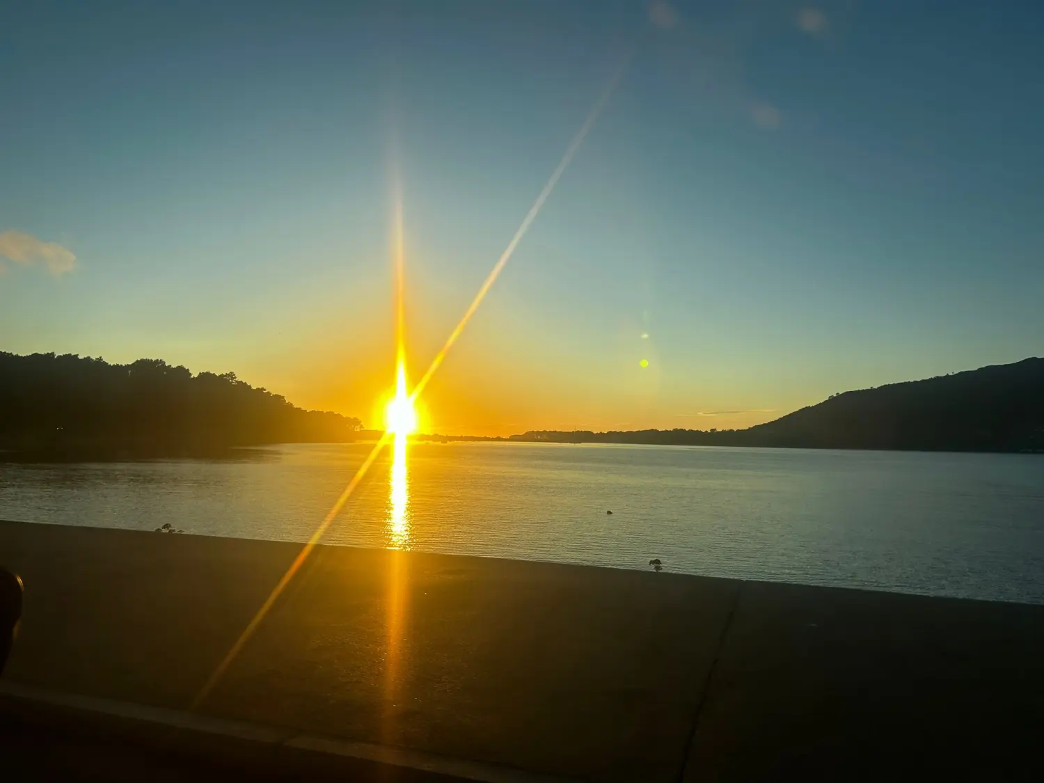 Sonnenaufgänge am Strand von Casas do Minho