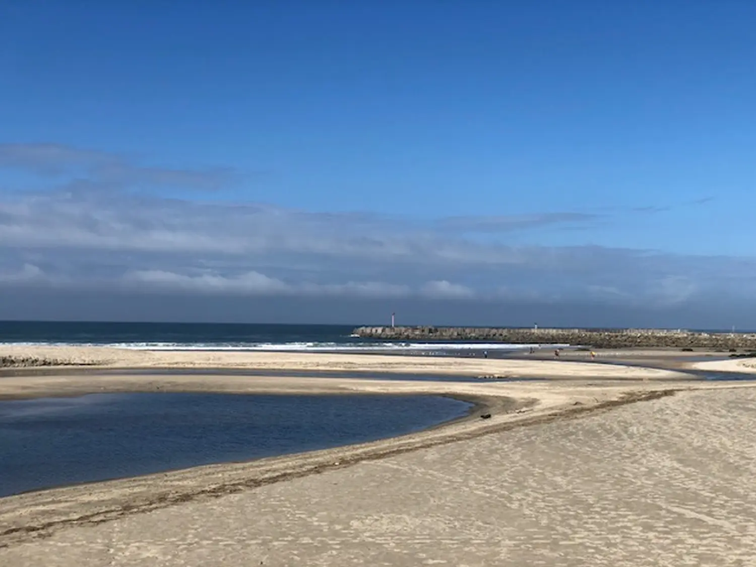 Sonnenaufgänge am Strand von Casas do Minho